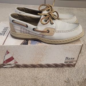 Bass Boat Shoe Loafers Size 8